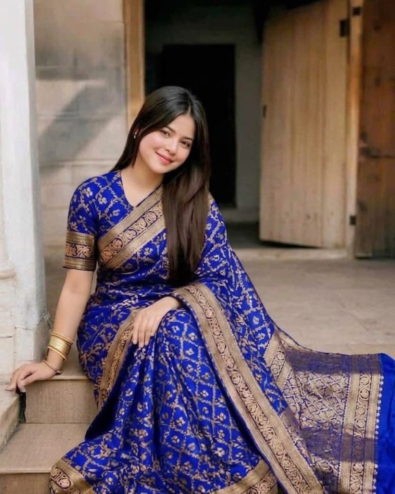 Japani Silk Sharee w...