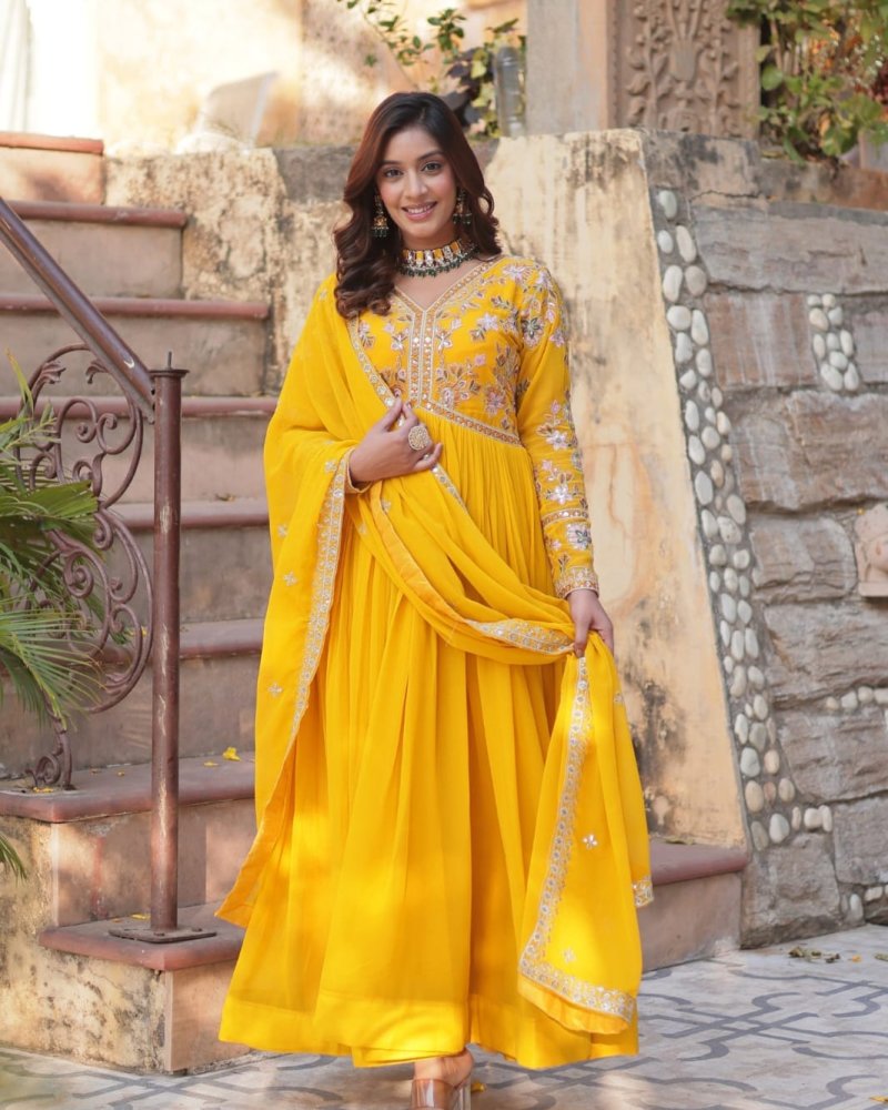 Party Wear Long Gown...